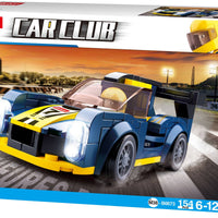 Car Club Building Brick Kit, LeMans Car (154 Pcs)