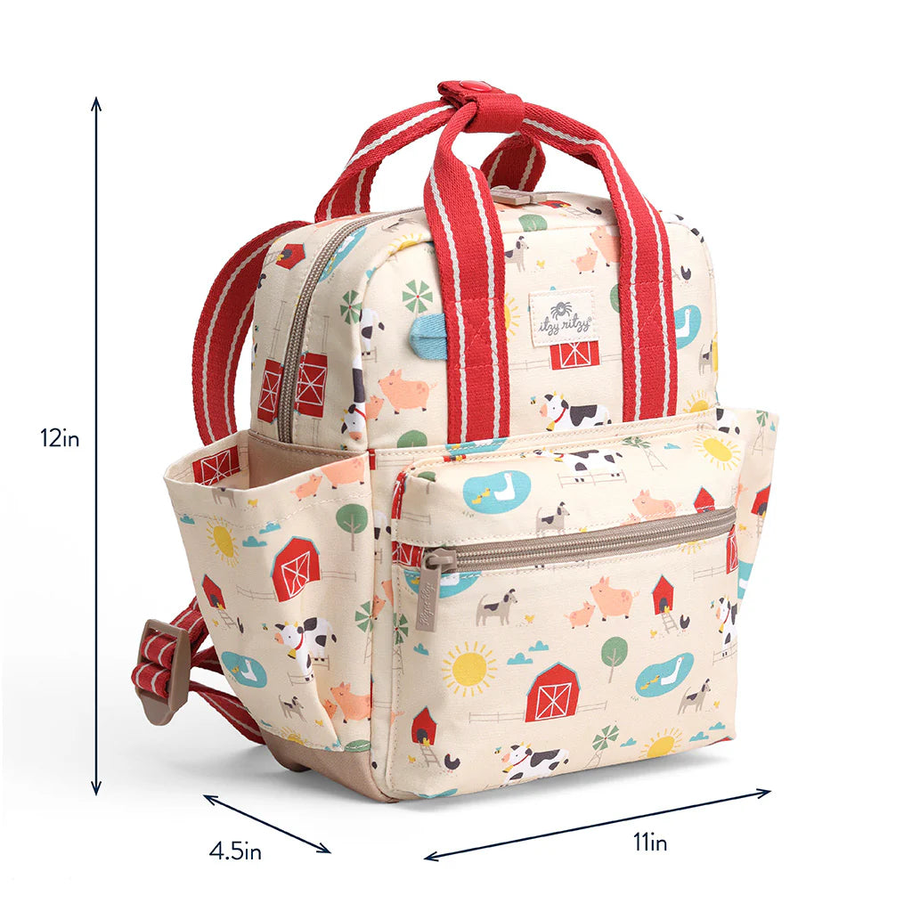 Itzy Bitzy Bag™ Toddler Backpack | Farm