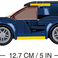 Car Club Building Brick Kit, LeMans Car (154 Pcs)
