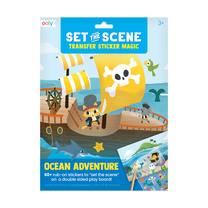 set the scene transfer stickers magic - ocean adventure