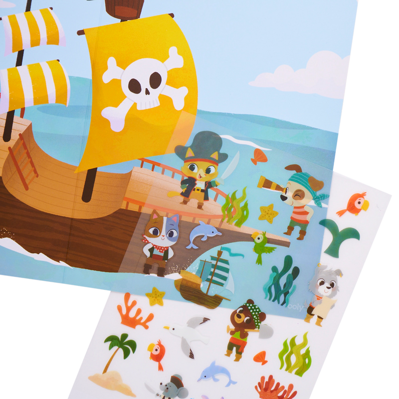set the scene transfer stickers magic - ocean adventure