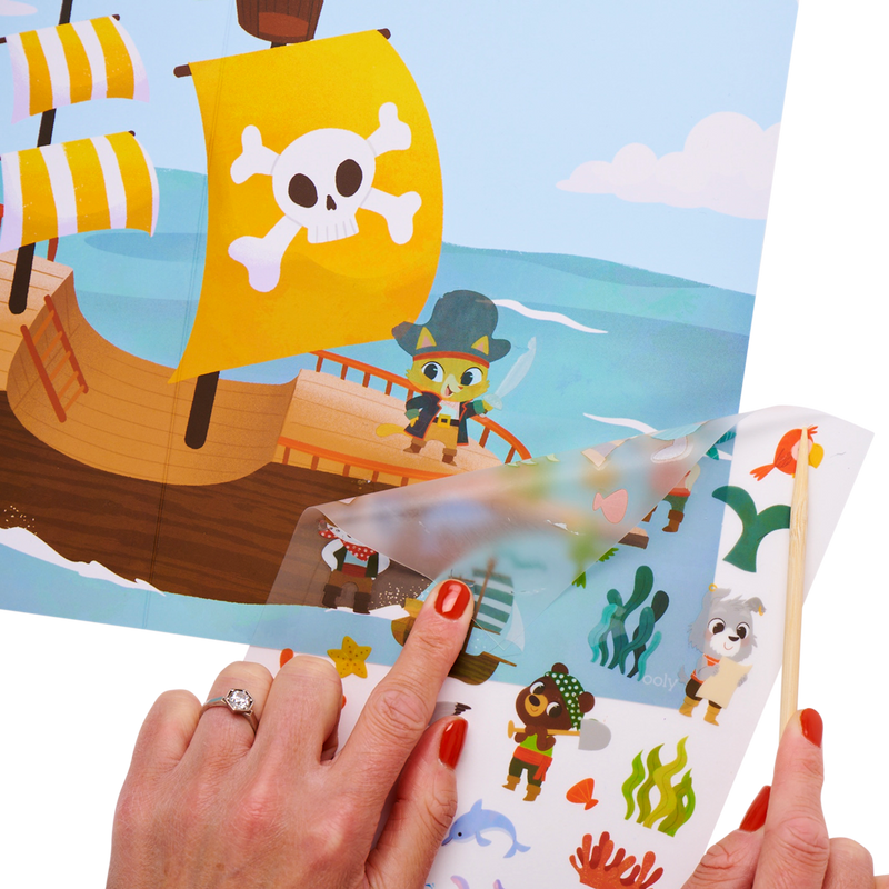 set the scene transfer stickers magic - ocean adventure