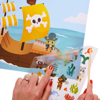 set the scene transfer stickers magic - ocean adventure