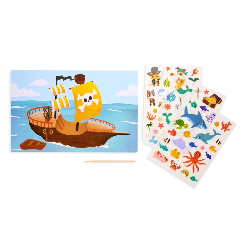 set the scene transfer stickers magic - ocean adventure