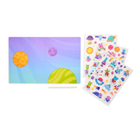 set the scene transfer stickers magic - galaxy buddies