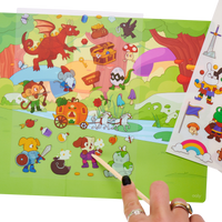 set the scene transfer stickers magic - magical forest