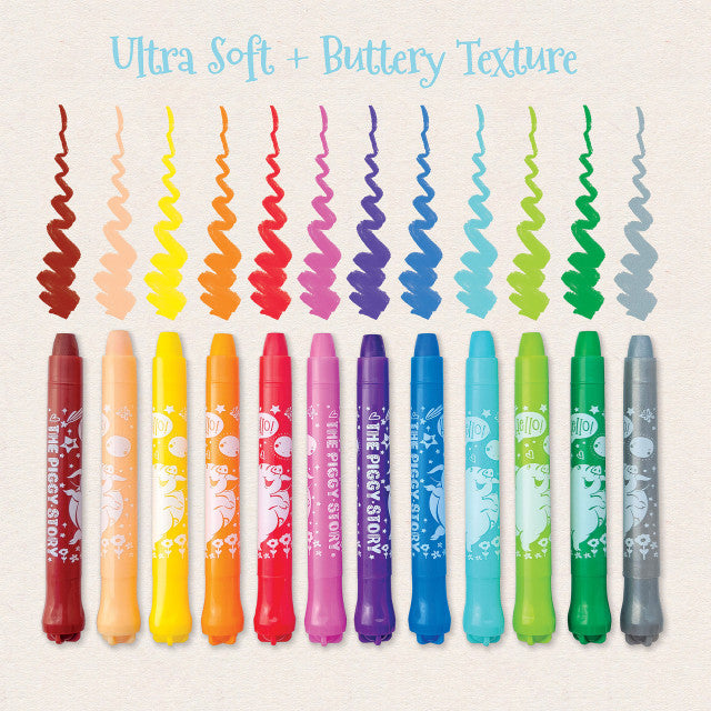 Dry Erase Twistable Gel Crayons | Unicorn Fantasy