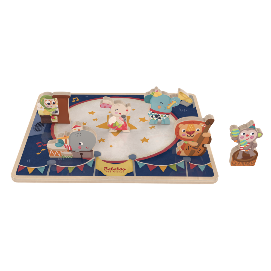 The "Bababoo and friends" Band Play Figure Puzzle