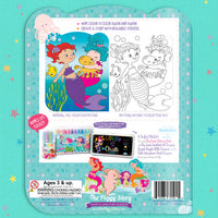 Dry Erase Coloring Book - Magical Mermaids