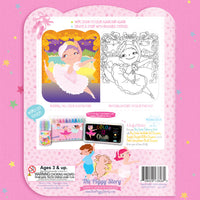 Dry Erase Coloring Book - Pretty Ballerina