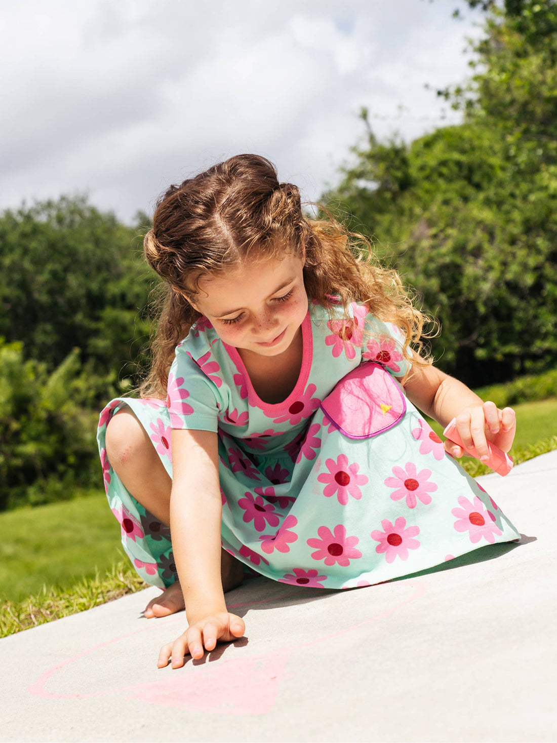 Everywhere Dress | Girls Short Sleeve Dress | Soft Dress [Daisey Days]