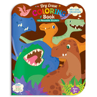 Dry Erase Coloring Book - Dinosaur World