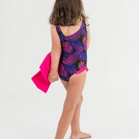 Marine Glow Tie Shoulder One Piece