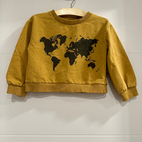 Moi World Cropped Sweatshirt - 3-4Y