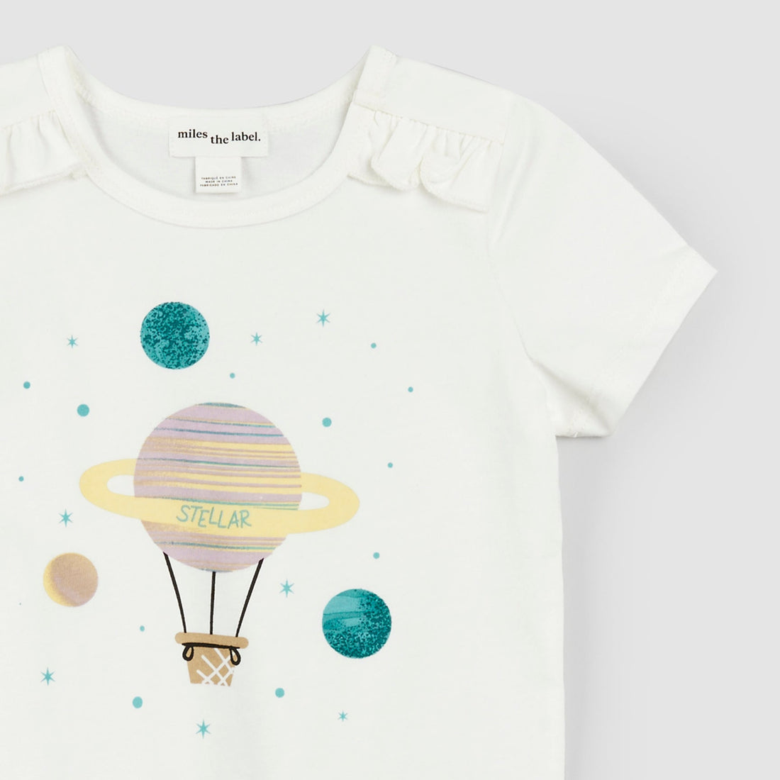 Hot-Air Balloon Print T-Shirt