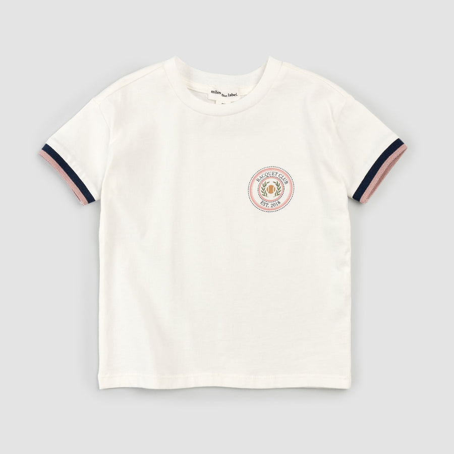 Racquet Club Ringer Girl's T-Shirt