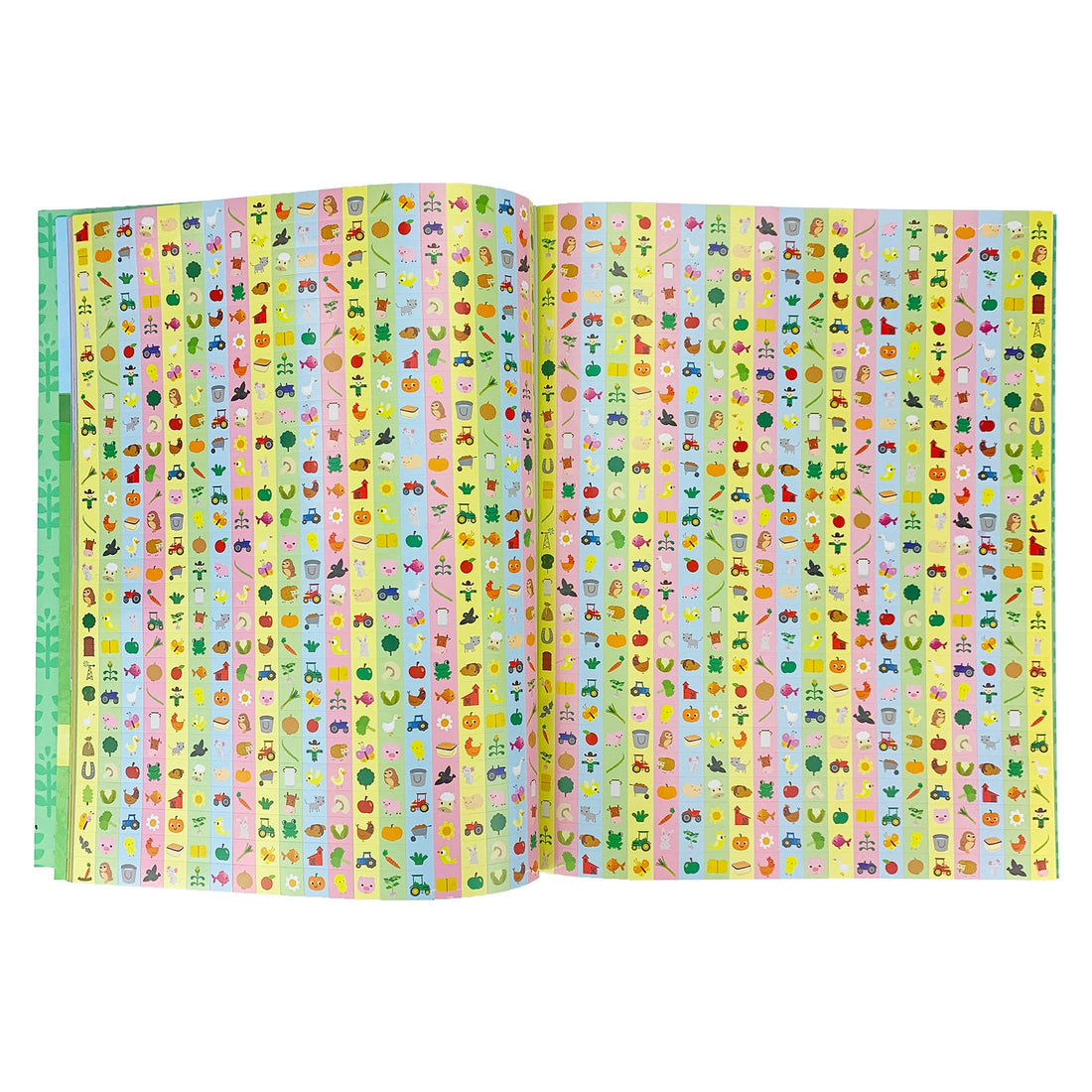 Totally Awesome 2000 Stickers Busy Farm Activity Book