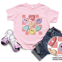 Candy Hearts Tee | Minis