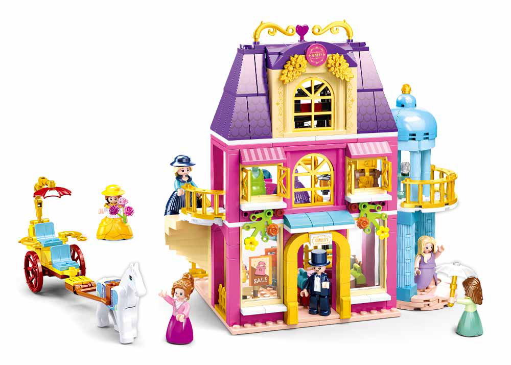 Girl's Village Department Store Building Brick Kit (526 pcs)
