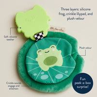 Sweetie Crinkle™ Sensory Teether - Frog