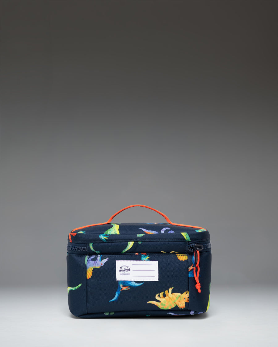 Herschel Heritage Lunch Box | Watercolour Dinos Darkest Navy