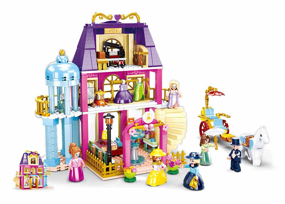 Girl's Village Department Store Building Brick Kit (526 pcs)
