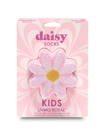 DAISEY FLOWER 3D KIDS CREW SOCK