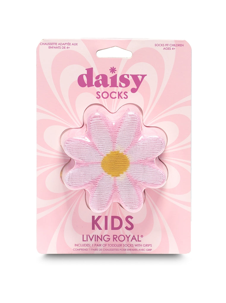 DAISEY FLOWER 3D KIDS CREW SOCK