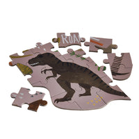 Dino 80pc "Dino" Shaped Jigsaw with Shaped Box