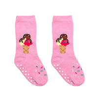 ICE CREAM 3D KIDS CREW SOCK