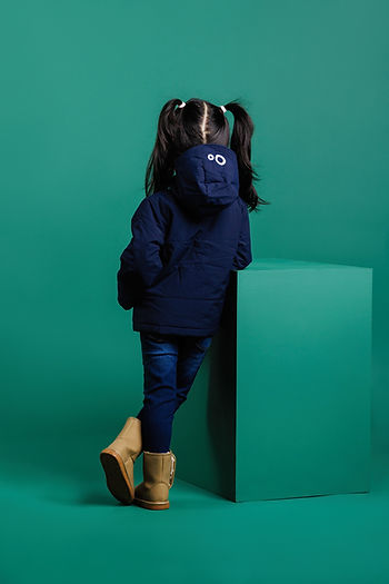 Duo Jacket - Navy/Blush