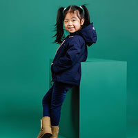 Duo Jacket - Navy/Blush