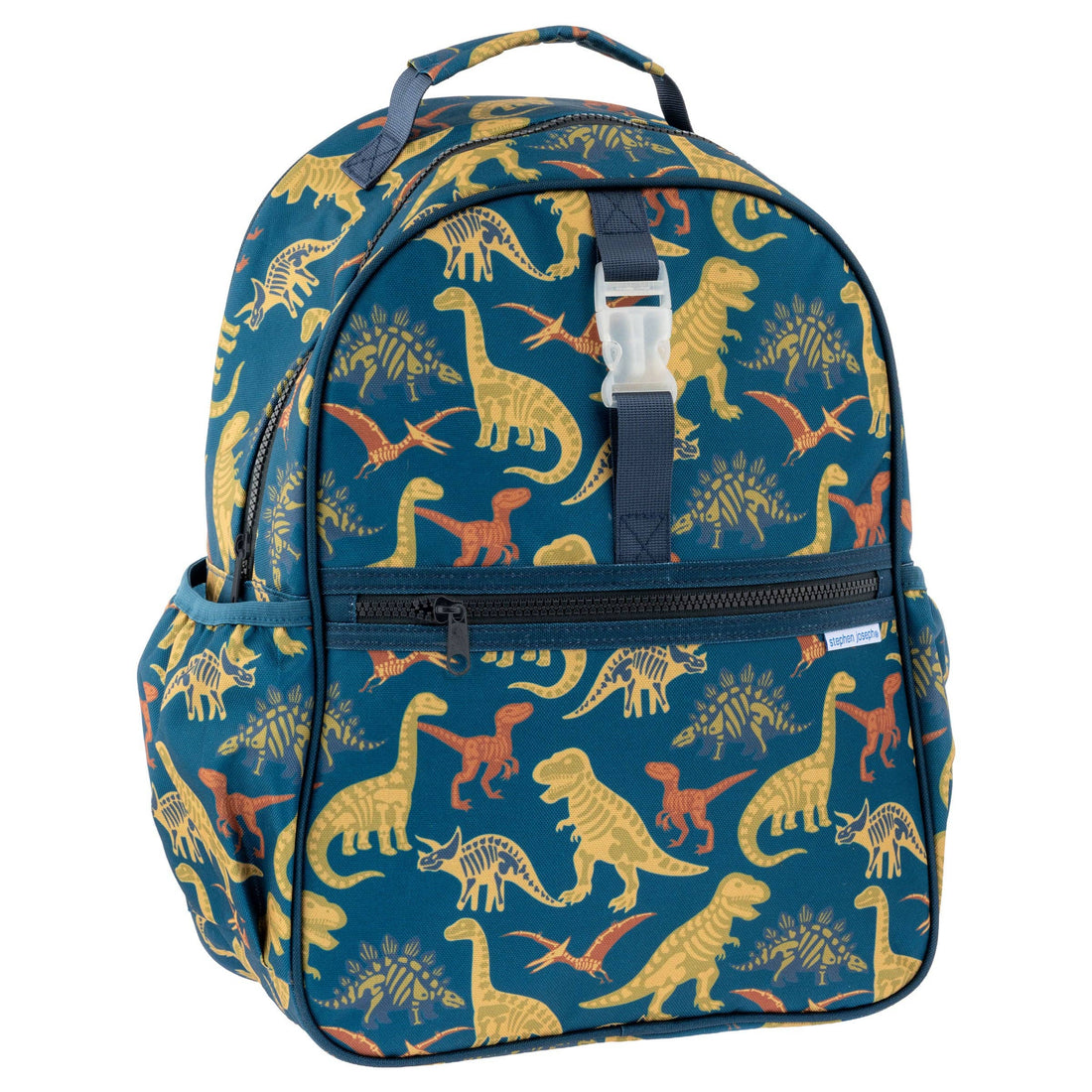 All Over Print Backpack: Navy Dino