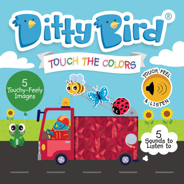Ditty Bird Baby Sound Book: Touch the Colors