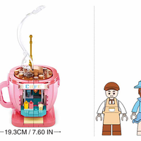 Coffee Café House Building Brick Kit (268 pcs)