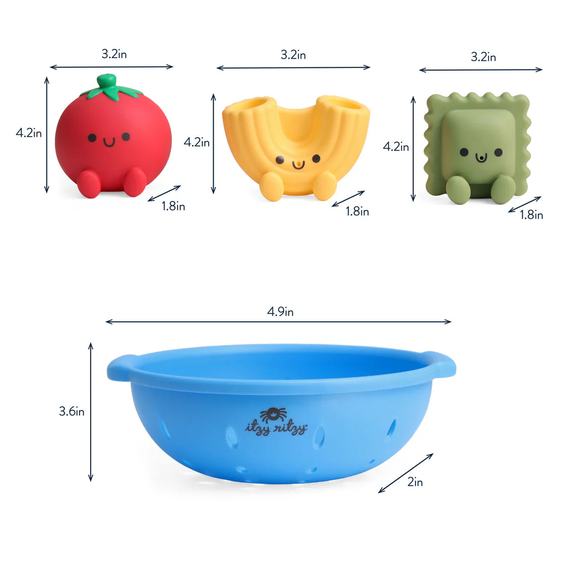 Itzy Splash Pals™ - Pasta