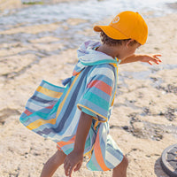 YELLOW CAP WITH ROUNDED PEAK AND EMBROIDERY, CHILD