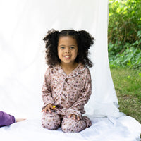 Kids Classic L/S PJ Set - Velvet Garden