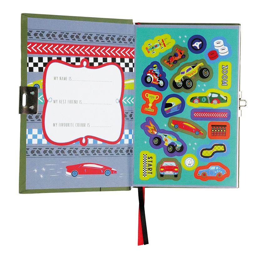 Scented Secret Diary - Cars