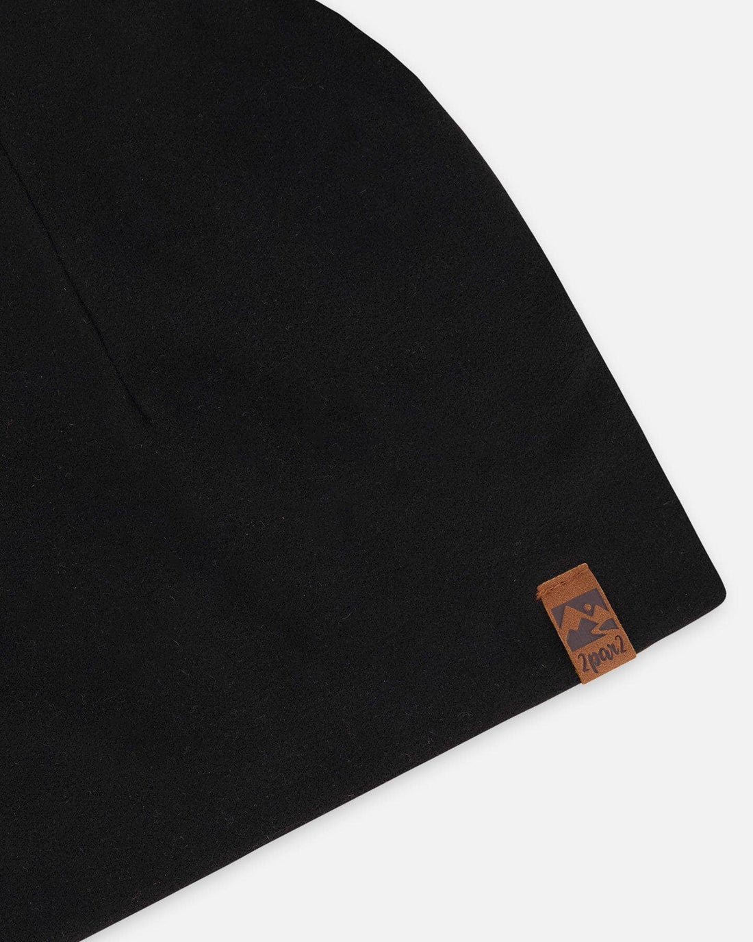 Stretch Jersey Beanie Black