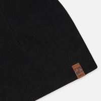 Stretch Jersey Beanie Black