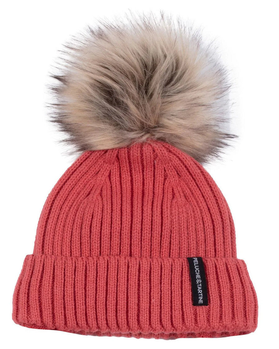 Jasmine Girls Coral Knit Hat