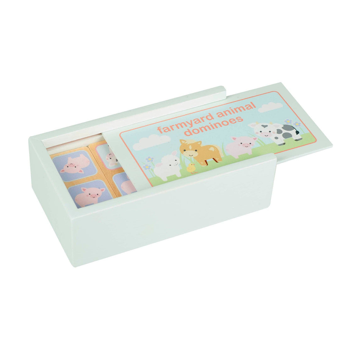 Farmyard Wooden Animal Dominoes