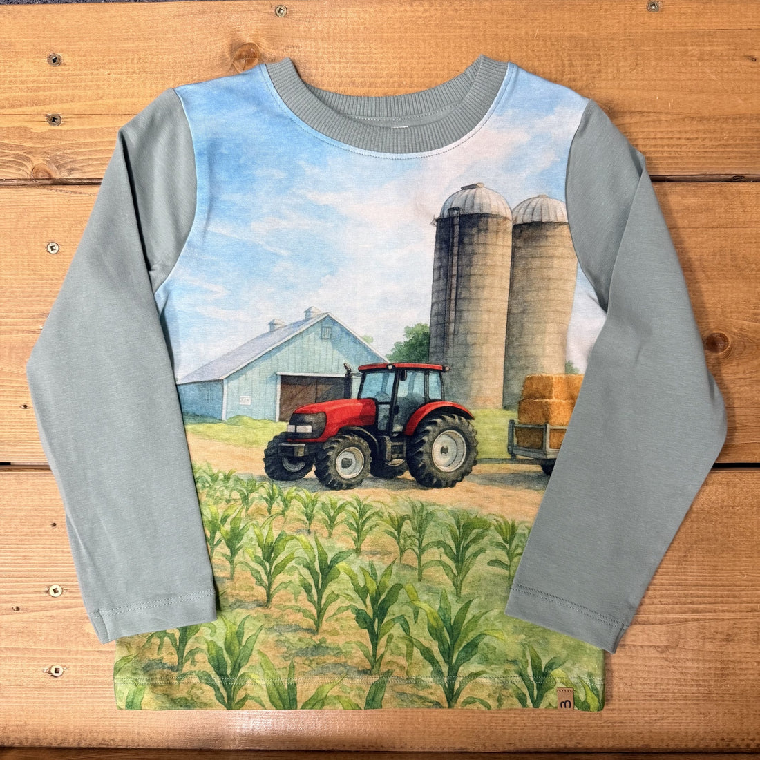 T-Shirt LS - Tractor Red