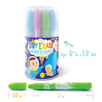 Dry Erase Twistable Gel Crayons | Dinosaur World