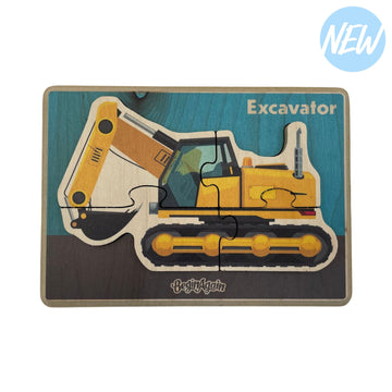Construction Vehicle Puzzle - Excavator