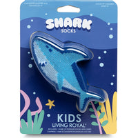 SMILEY SHARK 3D KIDS CREW SOCK
