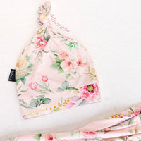 Knotted Hat - Floral Bliss