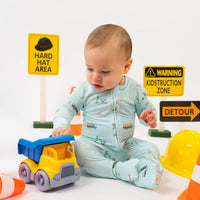 Sleeper with Fold-over Cuffs - Construction