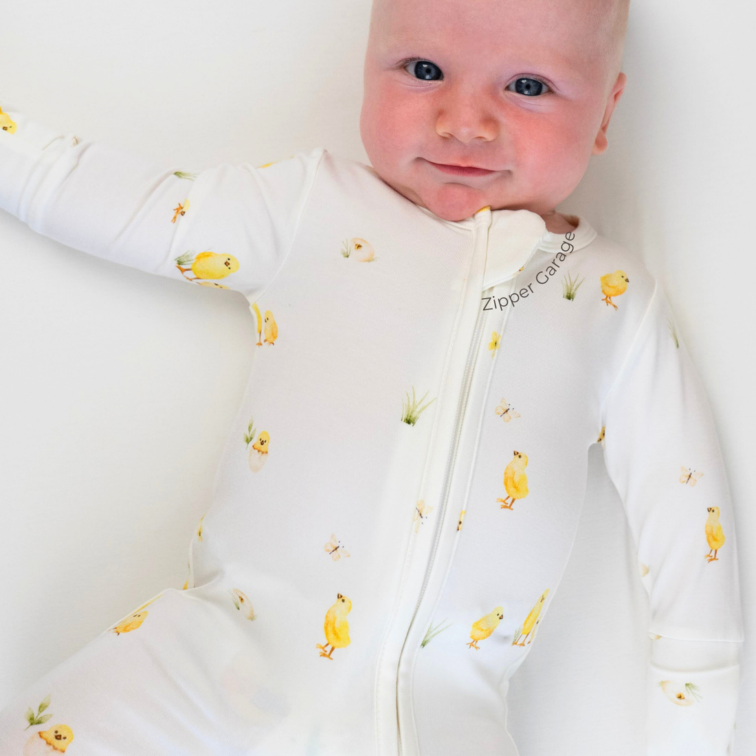 Footed Zipper Sleeper - Chicks